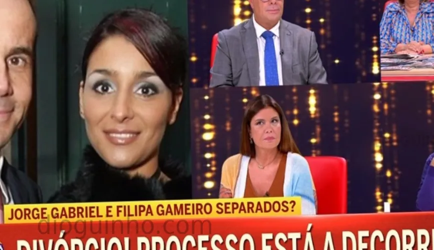 Read more about the article Jorge Gabriel e Filipa Gameiro estão em processo de divórcio! Descubra todos os detalhes desta separação surpreendente!