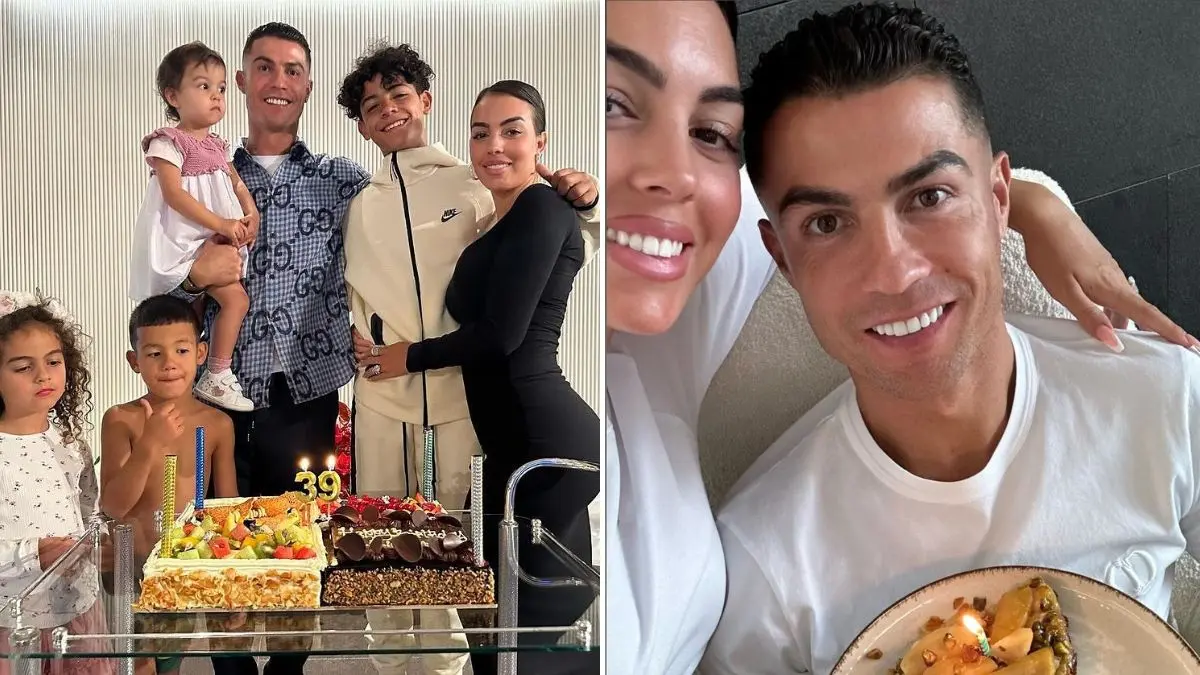 Read more about the article Cristiano Ronaldo comemora 39 anos em ambiente familiar e descontraído